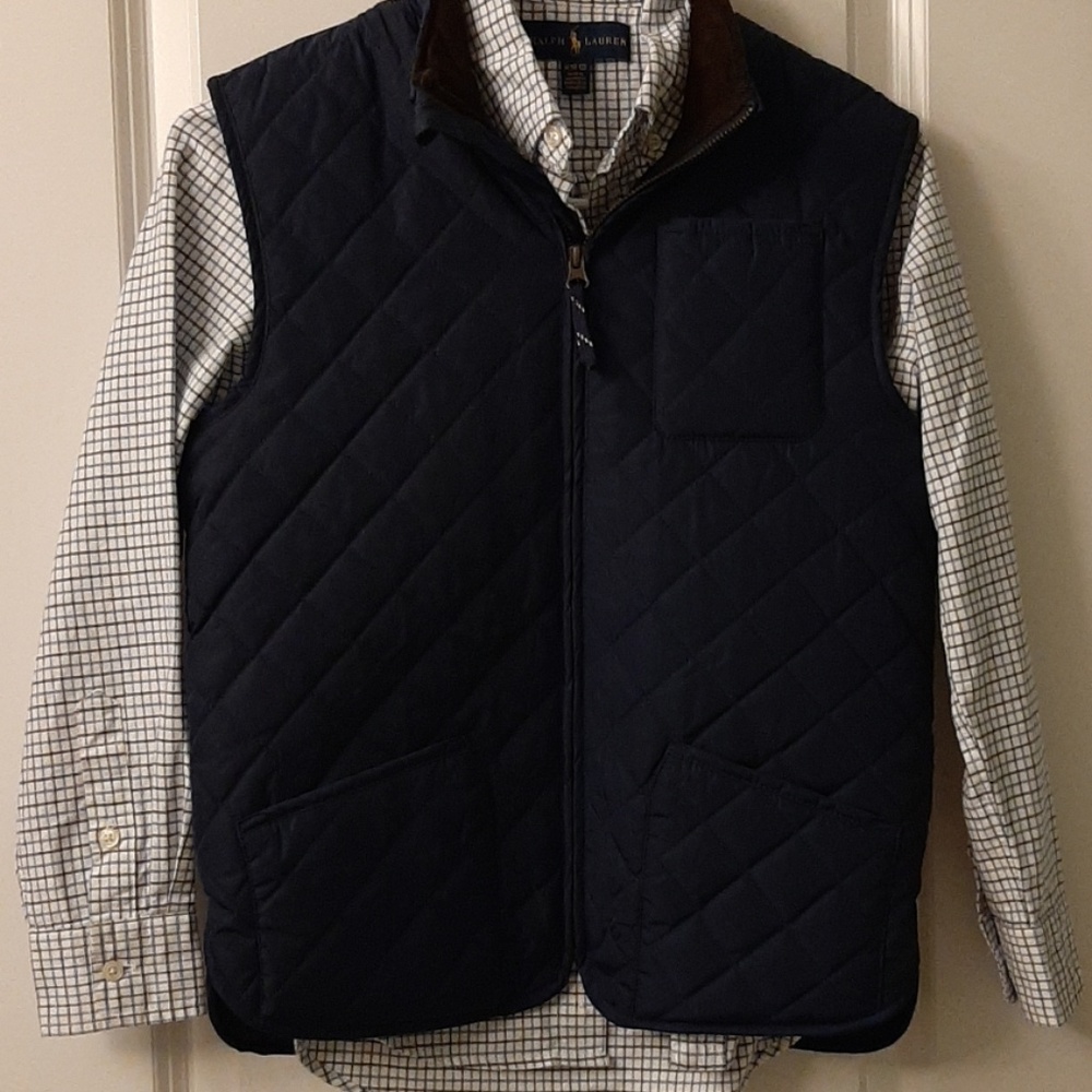 POLO Ralph Lauren Button down and puffer vest